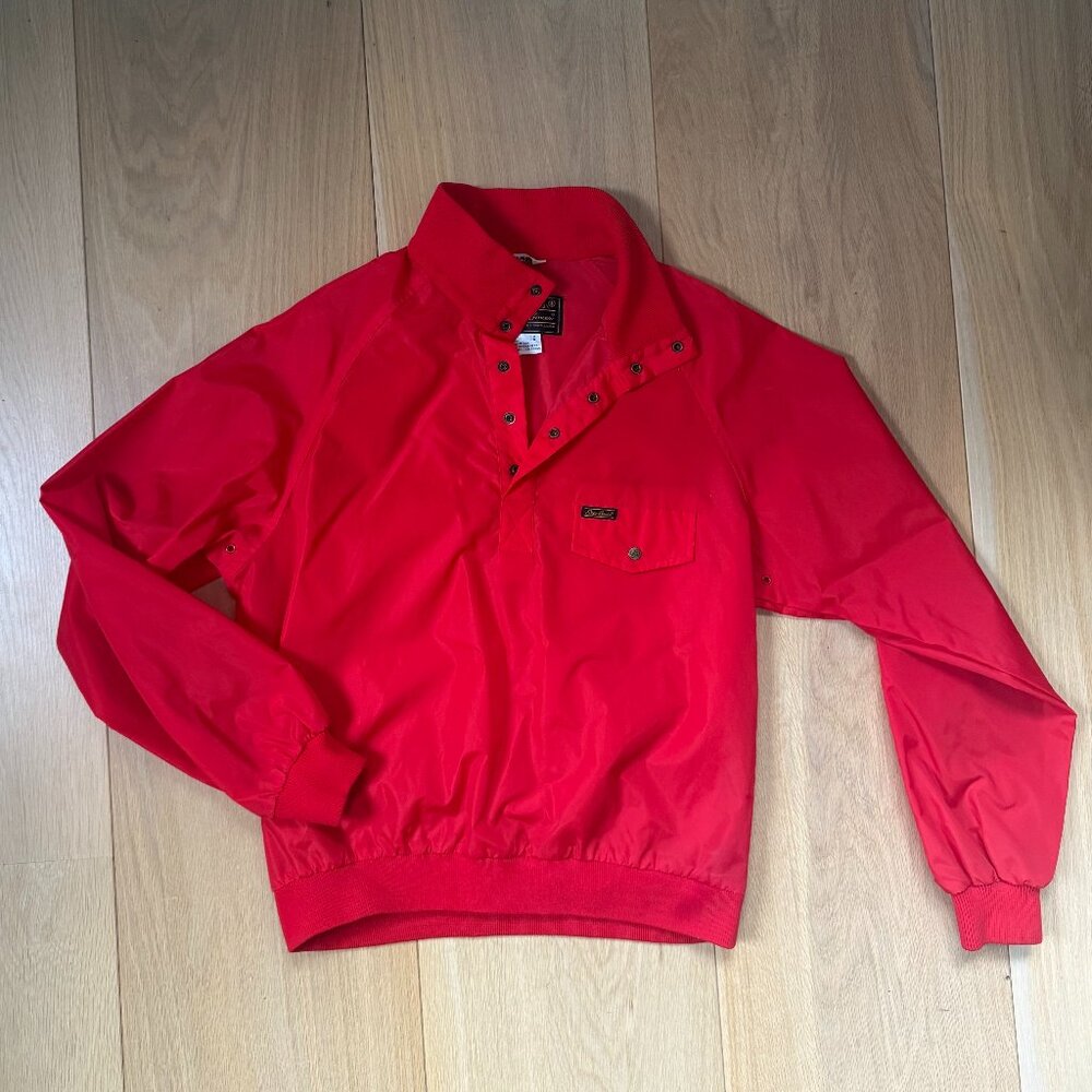 Eddie Bauer Red Nylon Pullover